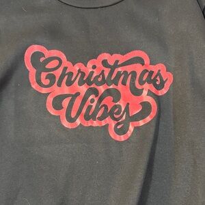 Black Christmas Vibes Sweatshirt